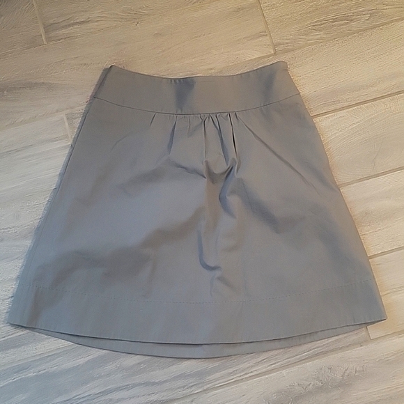 J. Crew A-Line mini skirt, gray, size 4 - Picture 1 of 3